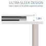 FlexiSpot Laptop Desk Riser - 27'' Standing Desk Sturdy Sit Stand up Converter for Laptop Notebook (White)
