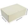 LeMotech Waterproof Dustproof IP65 ABS Plastic Junction Box Universal Electric Project Enclosure Pale Gray 10.4 x 7.2 x 3.7 inch (263 x 182 x 95 mm)