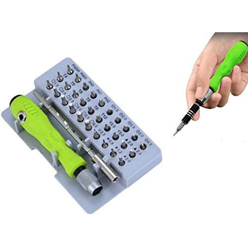 32-in-1 Screwdriver Repair Tool Kit With 30 Screwdriver Bit Repairing Electronics Digital Repairmobile phones, other electronic products.