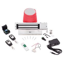 Electric Magnetic Lock 600lbs. and Wireless Remote System : Standard Buzz In Lock Kit : By TOLEDO
