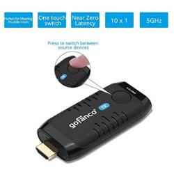 gofanco Transmitter (TX) Unit (HDwireless10x1-TX) for Wireless HDMI Extender Kit (Part# HDwireless10x1) - Additional Transmitter Unit to 20m 1080p Wireless HDMI Extender HDMI Switch Meeting Gateway