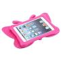 Simicoo iPad Mini 4 3 2 3D Cute Butterfly Case for Kids Light Weight EVA Stand Shockproof Rugged Heavy Duty Kids Friendly Tablet Case for iPad Mini 4 3 2 (Rose)