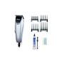 Oster Professional Free Rider Adjustable Pivot Hair Clipper, with Powerful Pivot Motor, and Adjustable Steel Blades Standard 17 Tooth and Fine Cutting 25 Tooth, with Guide combs (1/2'', 1/4'', 3/8'' and 1/16''), Includes 8 Ft Power Cord and Lubricating an