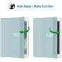 JETech Case for iPad (9.7-Inch, 2018/2017 Model, 6th/5th Generation), Smart Cover Auto Wake/Sleep, Light Blue