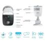 D-Link Outdoor Security Spotlight WiFi Camera, Built in Smart Home Hub Security Surveillance in Full HD, Works with Alexa (DCS-8630LH-US) White