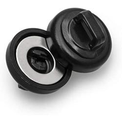Jartly Magnetic Cable Tie Mount,10 Pack with Zip Ties, Black, Holds 10 Pounds, Industrial Office Automotive Fasteners