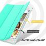 MoKo Case Fit New iPad Mini 5 2019 (5th Generation 7.9 inch), Slim Lightweight Smart Shell Stand Cover with Translucent Frosted Back Protector, with Auto Wake/Sleep - Mint Green