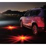 Twinkle Star 6 Pack LED Road Flares Flashing Warning Lights Roadside Safety Emergency Disc Beacon for Car, Marine Boat, Include 18 AAA batteries