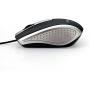 Verbatim Optical Mouse - Wired with USB Accessibility - Mac & PC Compatible - Silver