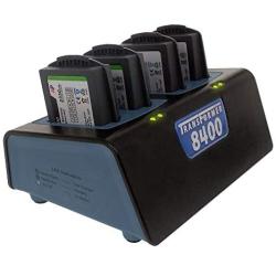 Transformer 4-Bay Battery Charger for Polycom/SpectraLink 8400 & 8440 Series Batteries. Power Supply Included