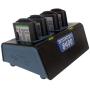 Transformer 4-Bay Battery Charger for Polycom/SpectraLink 8400 & 8440 Series Batteries. Power Supply Included