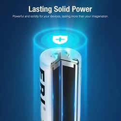 EBL Pack of 16 AA Batteries Rechargeable NiMH 2300mAh Everyday Battery