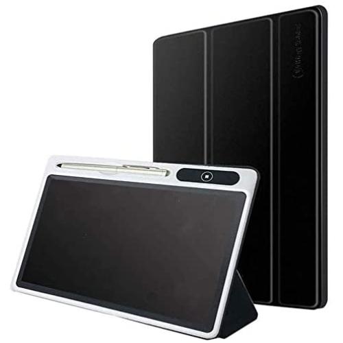 LCD Writing Tablet, CouHaP 10 inch Electronic Writing & Drawing Pads for Kids & Adults, Portable Erasable Board with Protective Case, Digital Handwriting Pad for Home, School and Office Use- Black