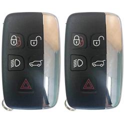 NEW Replacement for Land Rover 2012-2017 Range Rover Evoque Sport Remote Key Fob 5 Btn 315MHz FCCID:KOBJTF10A,by AUTOKEYMAX (PAIR)