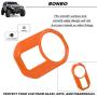 Front Light ABS Decor Cover Trim Interior Accessories Headlight Switch Button Trim for Jeep Wrangler JL JLU Gladiator JT 2018-2021 (Orange)