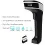 ScanAvenger Portable Wireless Bluetooth Barcode Scanner: 3-in-1 Hand Scanners - Cordless, Rechargeable 1D and 2D Scan Gun for Inventory Management - Wireless, Handheld, USB Bar Code/QR Code Reader