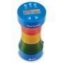 Learning Resources Time Tracker Visual Timer & Clock, Classroom Tracker, Ages 5+ - Blue