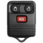 CENTAURUS Car Key Fob (Set of 2) Keyless Entry Remote 3 Button Replacement for 1998-2016 F150 F250 F350 - CWTWB1U331, CWTWB1U212, CWTWB1U345, GQ43VT11T Black