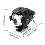 LYLLA CREE U5 LED Lamp Headlight Fog Light Spotlight for Motorcycle/ATV/Truck w/ON/Off Switch Button (Pack of 2)