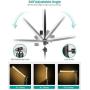 ELEGIANT 10'' Selfie Ring Light with Tripod & Cell Phone Holder, Dimmable Desktop Ringlight for Live Stream/Makeup/YouTube/TikTok Compatible with iPhone Android