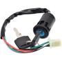 2pcs 4 Wire Universal Ignition Key Switch for Chinese Quad ATV 50cc 70cc 90cc 110cc 125cc TaoTao Dirt Bike Scooter Pocket Bikes