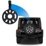 sportuli Replace for Jeep Wrangler JK 2007-2018 Backup Rear View Spare Tire Adjustable Mount Camera Reverse Parking Aftermarket Camera