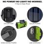 RunningSnail Solar Crank NOAA Weather Radio for Emergency with AM/FM, Flashlight, Reading Lamp and 2000mAh Power Bank (Green)