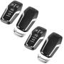 Case Shell fits Ford Lincoln Mercury Smart Key Fob Keyless Entry Remote (M3N-A2C31243800), Set of 2 Case Shell fits Ford Lincoln Mercury Smart Key Fob Keyless Entry Remote (M3N-A2C31243800), Set of 2