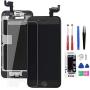 for iPhone 6S Screen Replacement Black,Drscreen LCD Touch Digitizer Complete Display for A1633, A1688, A1700,with Home Button Proximity Sensor Ear Speaker Front Camera Screen Protector and Repair Tool