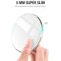 TOZO W1 Wireless Charger Thin Aviation Aluminum Computer Numerical Control Technology Fast Charging Pad Gold (NO AC Adapter)