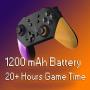 Switch Pro Controller for Nintendo Switch Comfortable 1200mAh Long-Time Play Wireless Gamepad Support Motion Control Dual Vibration Turbo Funtion