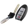 fits 2014 2015 2016 Nissan Rogue Smart Key Fob Keyless Entry Remote (KR5S180144106) + Dongle Clip