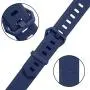 Pack 3 Replacement Band Compatible for Fitbit Alta Bands/Fitbit Alta HR Bands, Adjustable Replacement Soft Silicone Sport Bands for Woman and Men (Large, Black+Purple+Navy Blue)