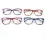 SUNERVE Progressive Multifocal Reading Glasses Readers Women 1.0-3.5 Multifocus Plastic Spring Hinges