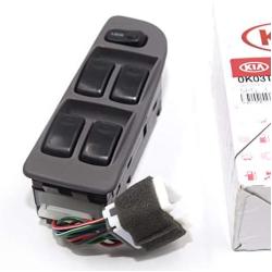 OEM Genuine Window Switch Front Left for KIA 00-02 Sportage 2.0L OEM [0K03T6635096]