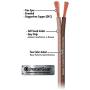 InstallGear 12 Gauge Speaker Wire - 99.9% Oxygen-Free Copper - True Spec and Soft Touch Cable (100-feet)