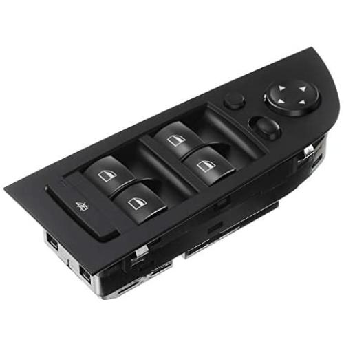 A-Premium Power Window Switch Replacement for BMW E90 E91 E92 E93 325i 2005-2011 335i 2007-2012 Front Left(with Power Folding Mirrors)
