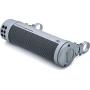 Kuryakyn 2719 MTX Road Thunder Weather Resistant Motorcycle Sound Bar Plus: 300 Watt Handlebar Mounted Audio Speakers with Bluetooth, USB Power Charger, Satin Silver