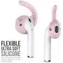 EarBuddyz 2.0 Ear Hooks and Covers Accessories Compatible with Apple AirPods 1 & 2 or EarPods Headphones/Earphones/Earbuds (3 Pairs) (Pretty in Pink) EarBuddyz 2.0 Ear Hooks and Covers Accessories Compatible with Apple AirPods 1 & 2 or EarPods Headphones/Earphones/Earbuds (3 Pairs) (Pretty in Pink)