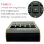 Office Calculator,BESTWYA 10-Digit Dual Power Business Handheld Desktop Calculator for Office Student (New Black,Pack of 2)