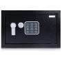 Safe and Lock Box - Safe Box, Safes And Lock Boxes, Money Box, Safety Boxes for Home, Digital Safe Box, Steel Alloy Drop Safe, Includes Keys- SereneLife SLSFE14