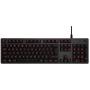 Logitech G413 Backlit Mechanical Gaming Keyboard with USB Passthrough – Carbon