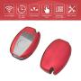 TANGSEN Smart Key Fob Case Red TPU Protective Cover for Mercedes Benz A B C CLA CLS E G GL GLA GLC GLE GLK GLS GT M R S SL SLC SLK SLS Class AMG Viano 2 3 Button Keyless Entry Remote Accessories