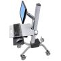 Ergotron - Neo-Flex LCD Cart - for Mobile Computing – 16.5 Inches, Grey