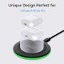 Yootech [2 Pack] Wireless Charger,Qi-Certified 10W Max Fast Wireless Charging Pad Compatible with iPhone 12/12 Mini/12 Pro Max/SE 2020/11 Pro Max, Samsung Galaxy S21/Note 10,AirPods Pro(No AC Adapter)
