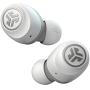 JLab Audio Go Air True Wireless Bluetooth Earbuds + Charging Case | Dual Connect | IP44 Sweat Resistance | Bluetooth 5.0 Connection | 3 EQ Sound Settings: JLab Signature, Balanced, Bass Boost… (White)