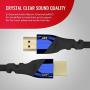 Monster Ultra High-Speed 8K Cobalt HDMI 2.1 4ft Cable at 48 Gbps for Apple TV, Roku, Samsung, QLED, Sony, LG, Playstation, PS5, PS4 and Xbox