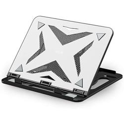 Besign LS07 Adjustable Laptop Stand, Ergonomic Riser Notebook Computer Holder Stand Compatible with Air, Pro, Dell XPS, HP, Lenovo More 10-15.6'' Laptops, Silver