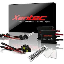 Xentec H1 3000K HID xenon bulb x 1 pair bundle with 35W Digital Slim Ballast x 2 (Golden Yellow)
