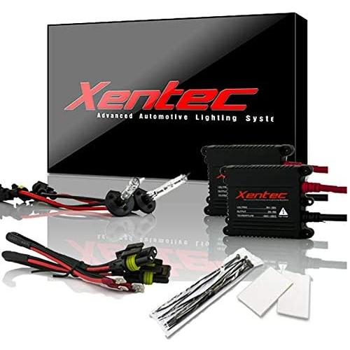 Xentec H1 3000K HID xenon bulb x 1 pair bundle with 35W Digital Slim Ballast x 2 (Golden Yellow)